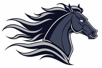 Shadow Steed: Horse Head Design