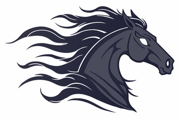 Shadow Steed: Horse Head Design