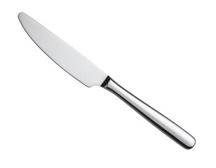 &ldquo;Minimalist Table Knife with Reflective Surface, PNG&rdquo;