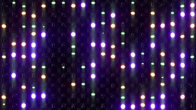 Lights Flashing Wall Showtec VJ Stage Floodlight 4K Blinder Blinking Lights Flash Club Flashlights Disco Lights Matrix Beam Lights Bulb Halogen Headlamp Lamp Nightclub Turn Off On Loop