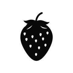 strawberry on white background