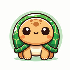 cute turtle image vector