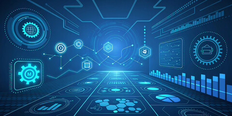 abstract technology background