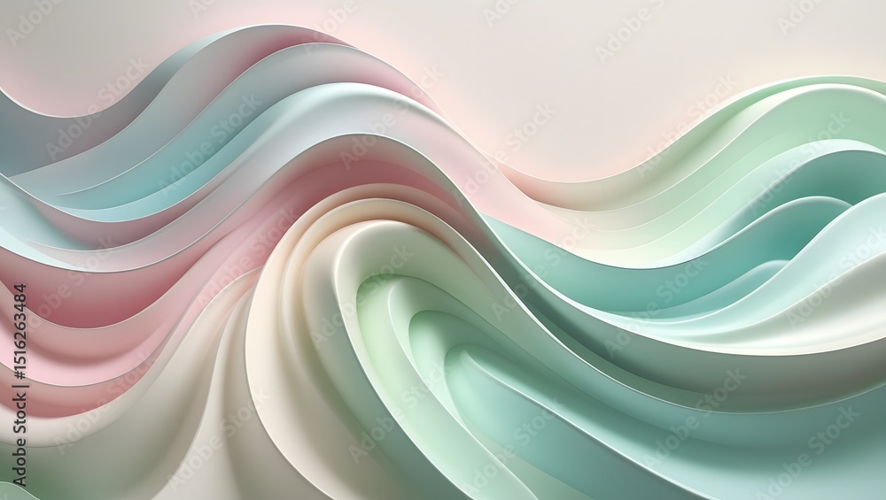 Poster abstract blue background with dynamic wave patterns, perfect for modern design and futuristic concep