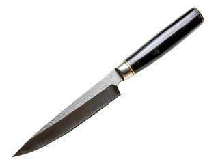 Isolated Forged Kitchen Knife