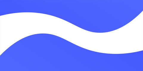 Separator, header, modern wave divider shape vector illustration