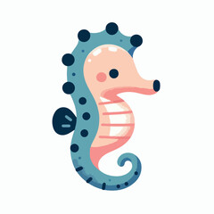 cute hippo vector image