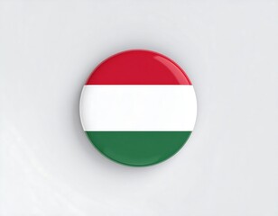 Obraz premium Round flag button