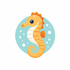 cute hippo vector image