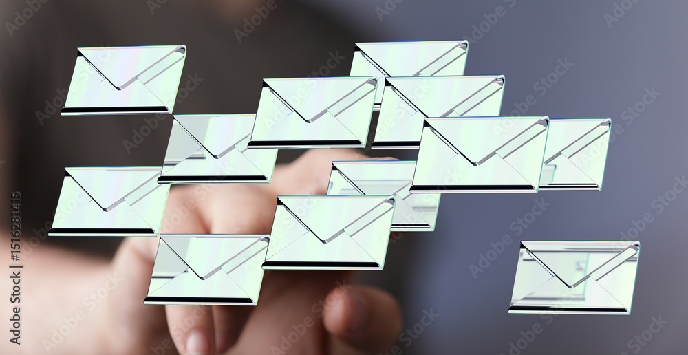 Fototapete efficient email management. tips and tools for handling high email volume.