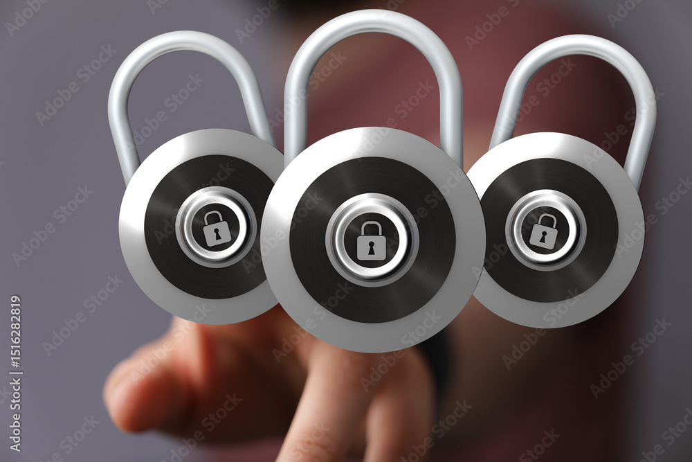 Poster Secure your data with robust encryption.  Protect privacy with multi-layered security.