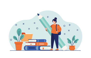 Empowering Education  A Student's Journey of Learning, Growth, and Academic Excellence through Dedicated Study and Knowledge Acquisition