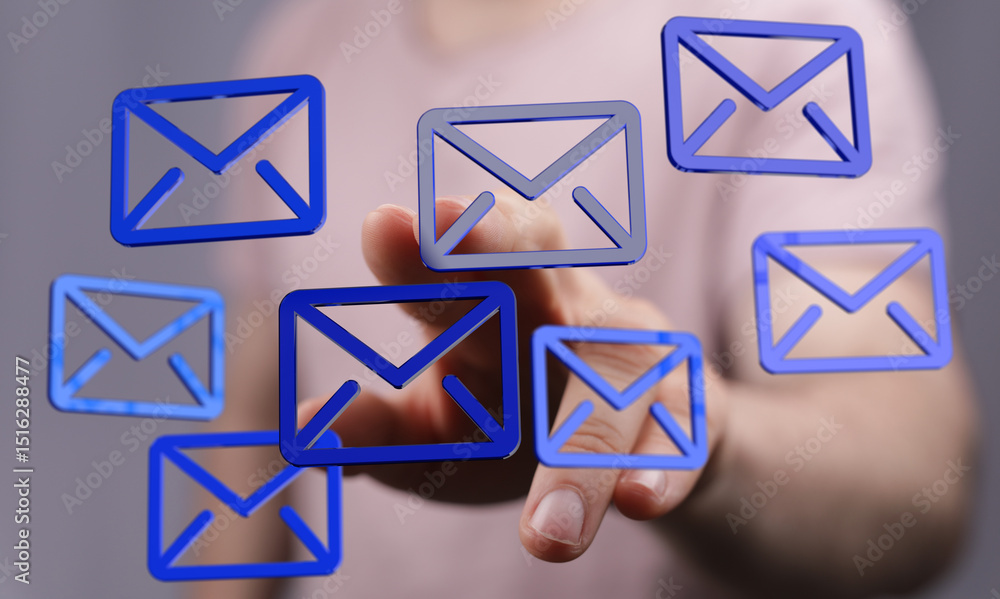 Aufkleber Efficient email management.  Tips and tools for handling a busy inbox.