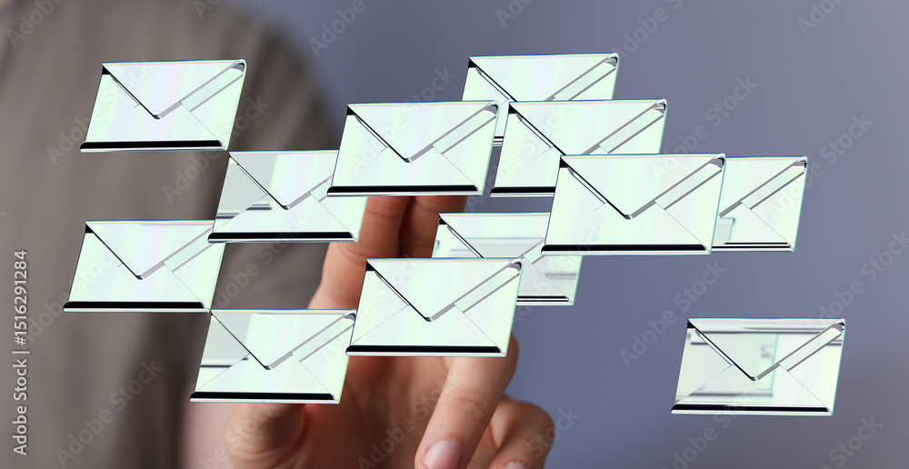 Aufkleber Efficient email management.  Tips and tricks for handling a large inbox.