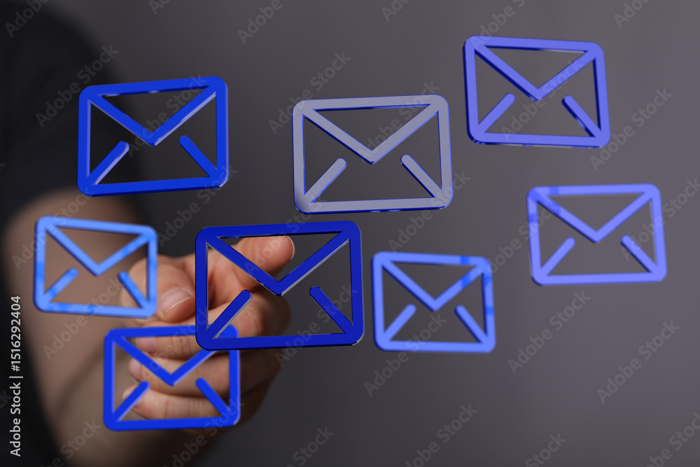 Fototapete Efficiently handle emails. Streamline your inbox with our digital solutions.