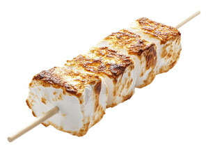 Isolated Roasted Marshmallows on Stick
