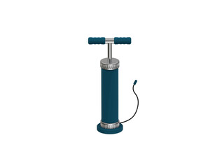 cycle pump icon 3d illustration render