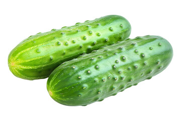 Cucumber on white background great for food websites and cooking inspiration platforms