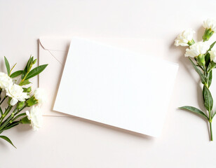 Minimalist wedding concept still life image