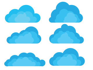 cloud shape for background, sky background with clouds