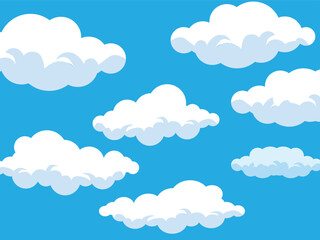 cloud shape for background, sky background with clouds