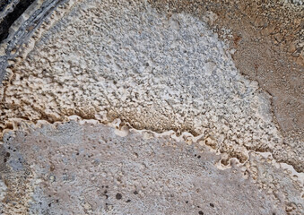 Texture of the surface of the stone. Abstract background for design. Selective focus