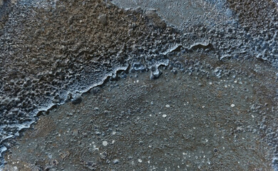Texture of the surface of the stone. Abstract background for design. Selective focus