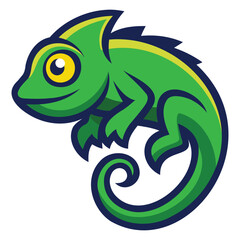 Obraz premium Vibrant Chameleon Creations