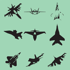 air fighter vector