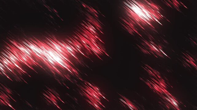 Seamless looping animation of glowing red sparks. Perfect for action sequences, music visualizers, fiery themes, or sci-fi and tech-style content.