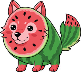 Watermelon Wolf