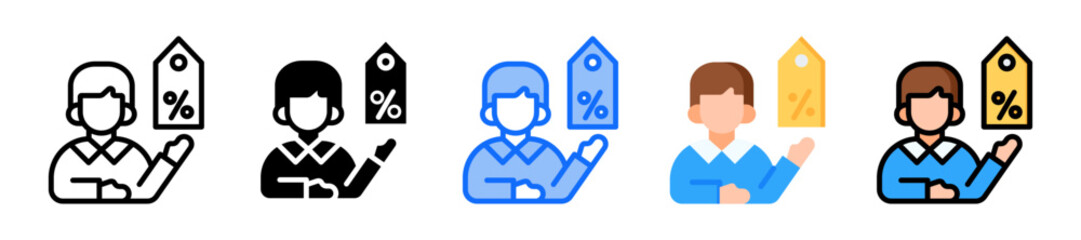 Employee Discounts Icon