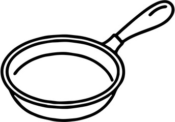 vector illustration of a spoon