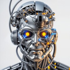 Obraz premium Mensch und Maschine