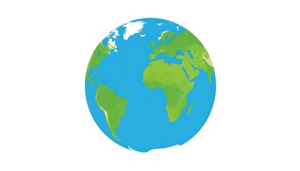 Earth globe illustration.