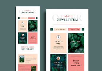 Modern Email Newsletter Template