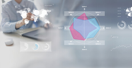 Data Visualization and Decision Analysis with Interactive Analytics.