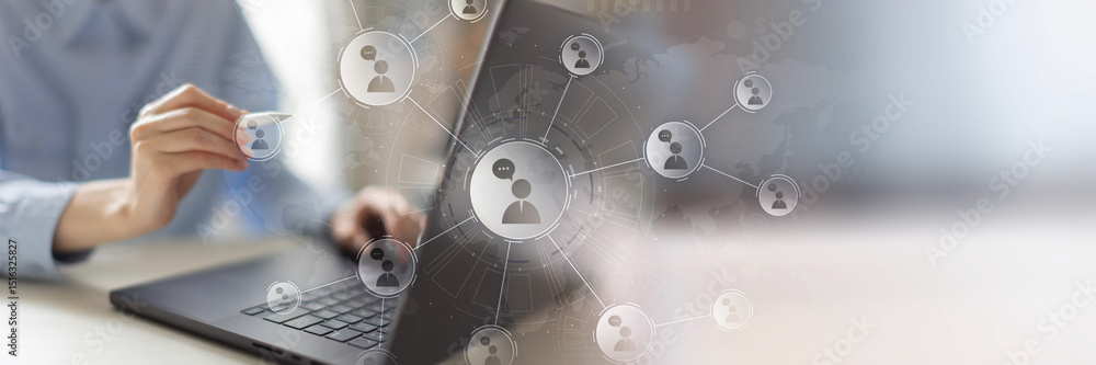 Aufkleber customer relationship management crm system for streamlining client communication and improving sale