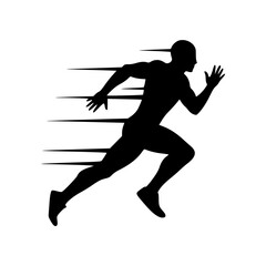 running man silhouette