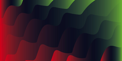 Abstract waves in warm colors on a dark background..Vector illustration with Gredient and Lines.Diagonal stripes lines. a dynamic foreground pattern.