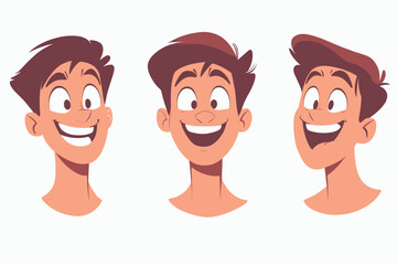 man and woman faces