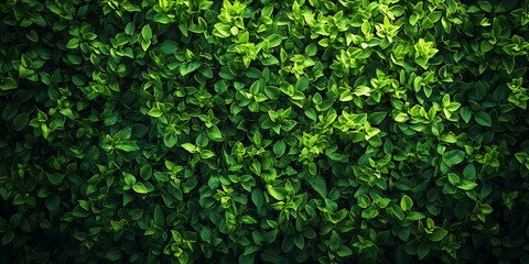 Obraz premium Lush Green Foliage Natures Vibrant Texture