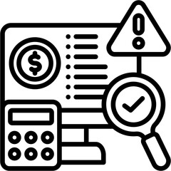Budget Alert Icon