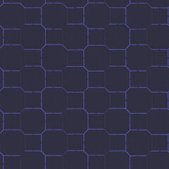 Dark blue octagon pattern creating modern geometric background