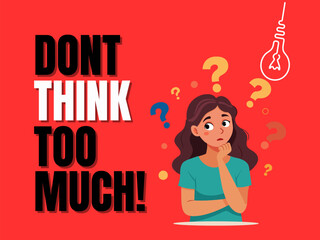 Dont think too much an abstract vector