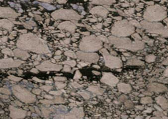 Cracked stone texture showing intricate patterns and details