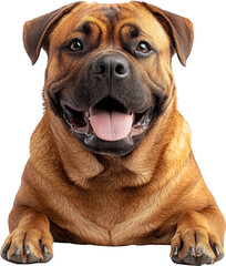 Fototapeta premium dog smiling portrait 