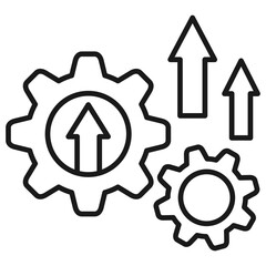 Improvement Outline Icon