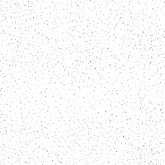 Seamless paper background with black speckle effect on white surface, creating a vintage, recycled, handmade craft paper feel. Perfect for organic branding or packaging. Drag to swatches panel to use.
