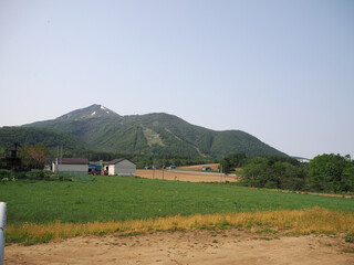 北海道の田舎の風景